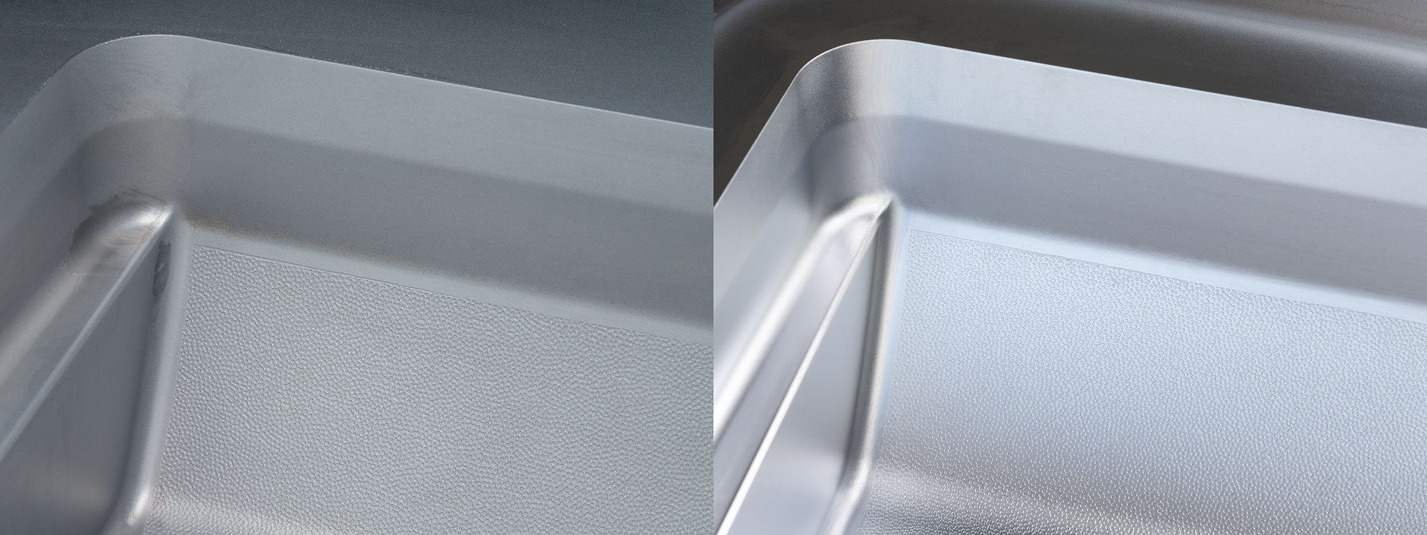 Hartverchromen Formenbau vorher - nachher